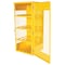 Vestil Yellow Cylinder Cabinet Horizontal 8 Cylinder Capacity CYL-H-8 - alternate 4